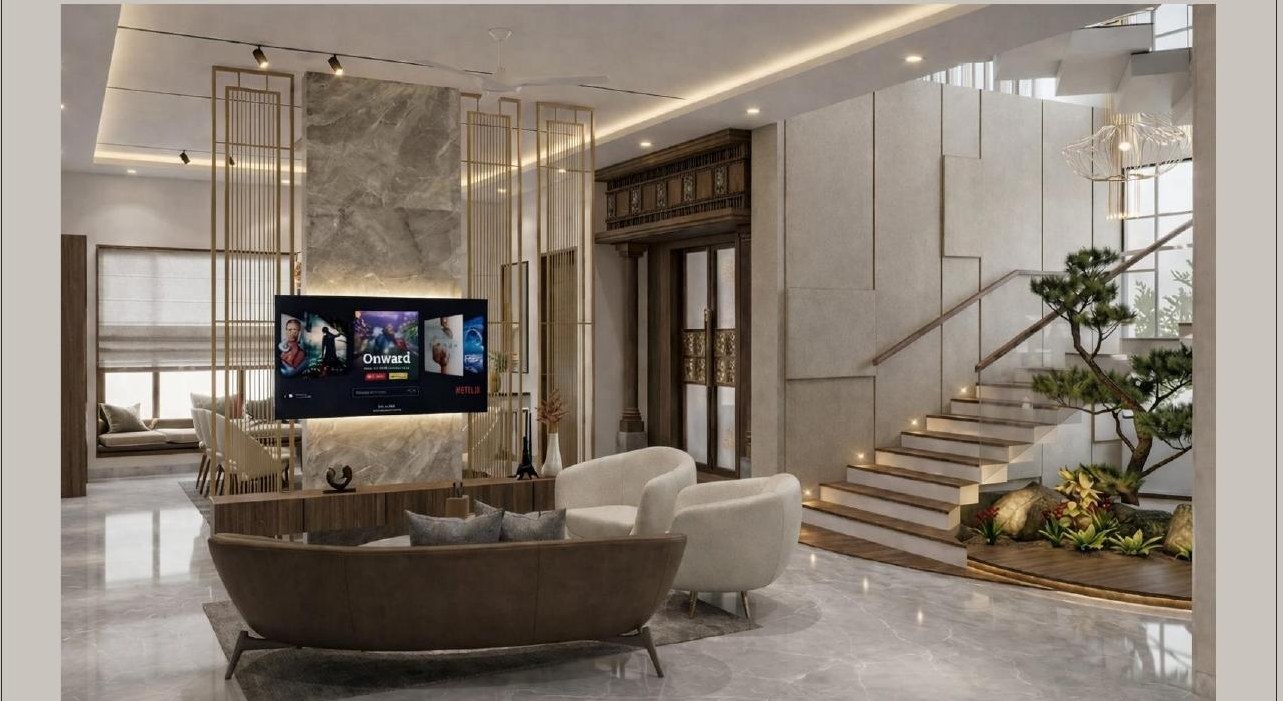 Sophisticated interior finishes